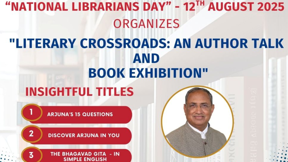 Literary Crossroads: An Author Talk and Book Exhibition