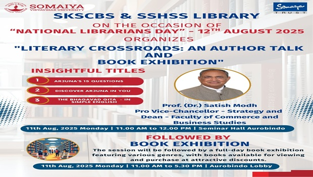 Literary Crossroads: An Author Talk and Book Exhibition