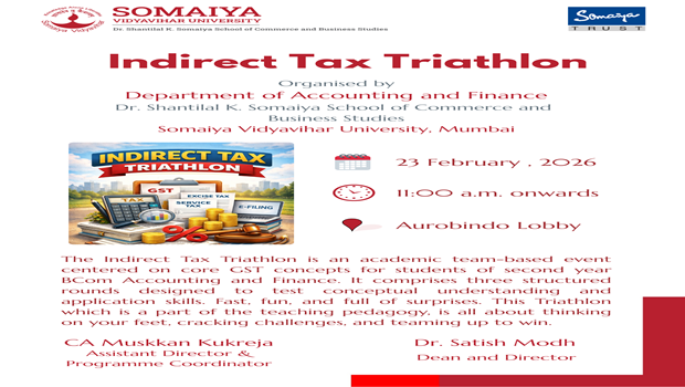 Indirect Tax Triathlon