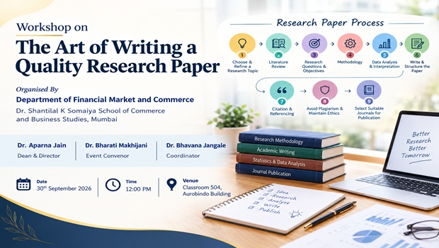 Workshop on The art of writing a quaility Research Paper 